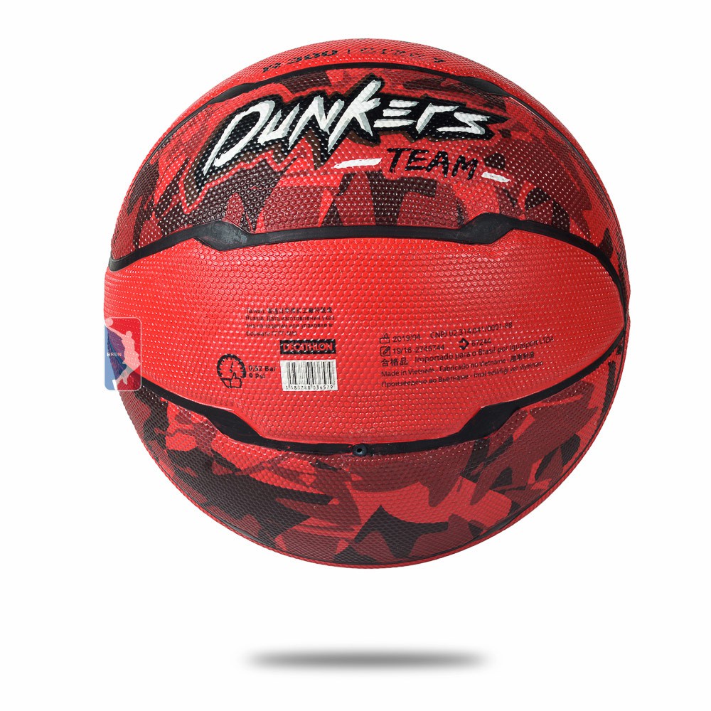 Quả Bóng Rổ Tarmak Dunker - Size 7 - Tặng Kim bơm, túi lưới - chuyên cày outdoor BH 12 THÁNG