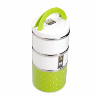 cặp lồng 3 tầng chấm bi