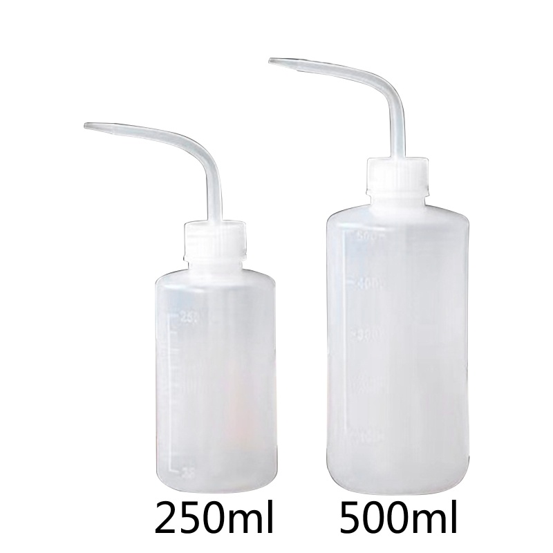 Set 2 Bình Xịt Nước Bằng Nhựa An Toàn Có Miệng Hẹp Dùng Trong Phòng Thí Nghiệm Hóa Học