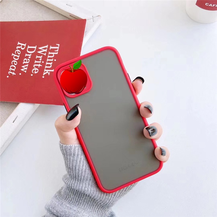 Ốp lưng Iphone nhám chống bẩn, chống sốc cho iphone 11 Pro Max 12 Pro Max 13 Pro Max -Chophukiengiare