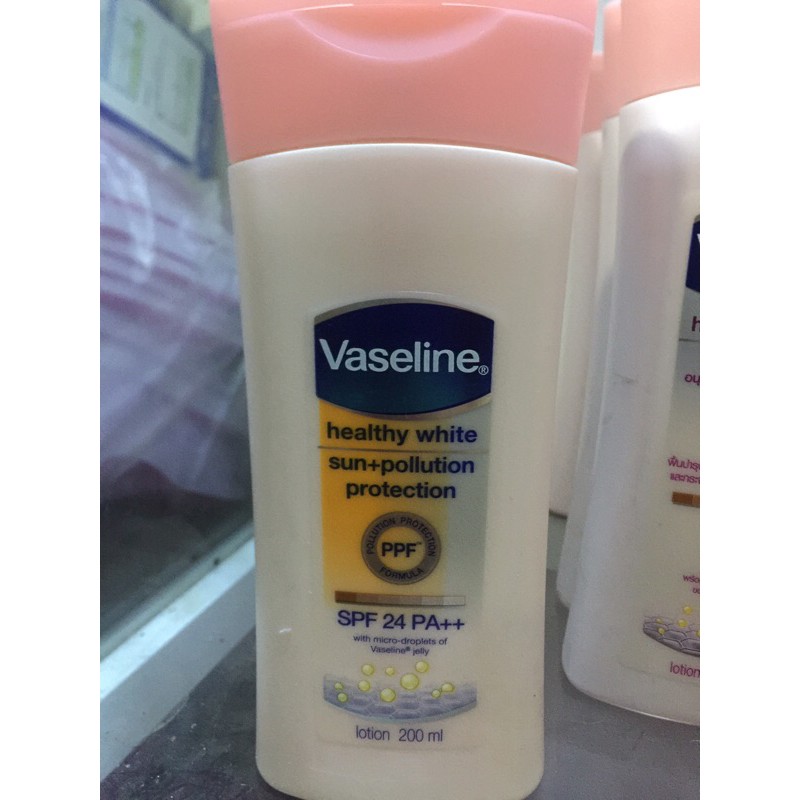 Dưỡng thể Vaseline trắng da chống nắng 200ml