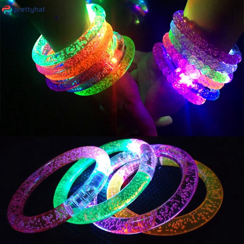 Vòng tay đèn LED nhiều màu sắc thời trang