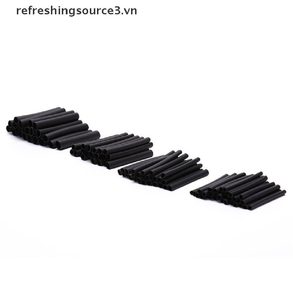 Set 127 ống co nhiệt màu đen thời trang