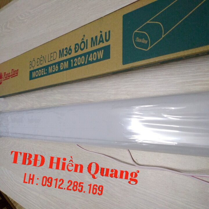 Bóng Tuýp Led Bán Nguyệt Đổi Màu Rạng Đông 120cm