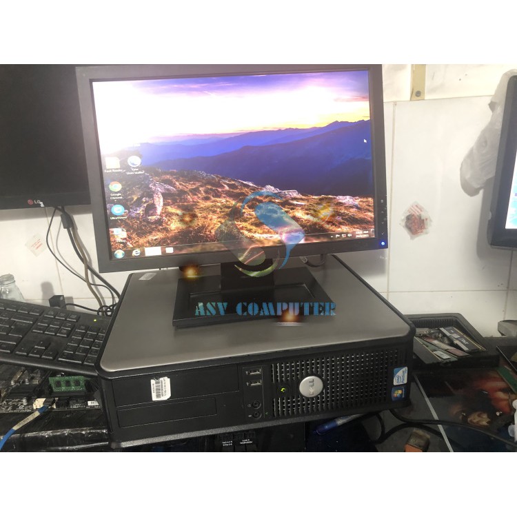 PC Văn Phòng DELL OPTIPLEX 380 core 2 duo E8400, Màn hình 17inch Wide | WebRaoVat - webraovat.net.vn