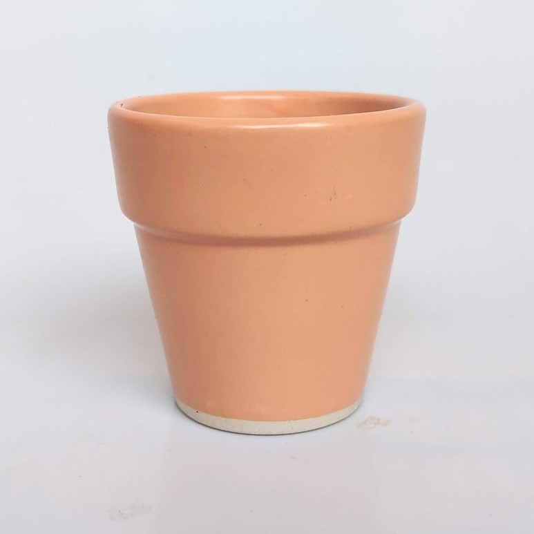 Chậu trồng cây hình xô đai sứ