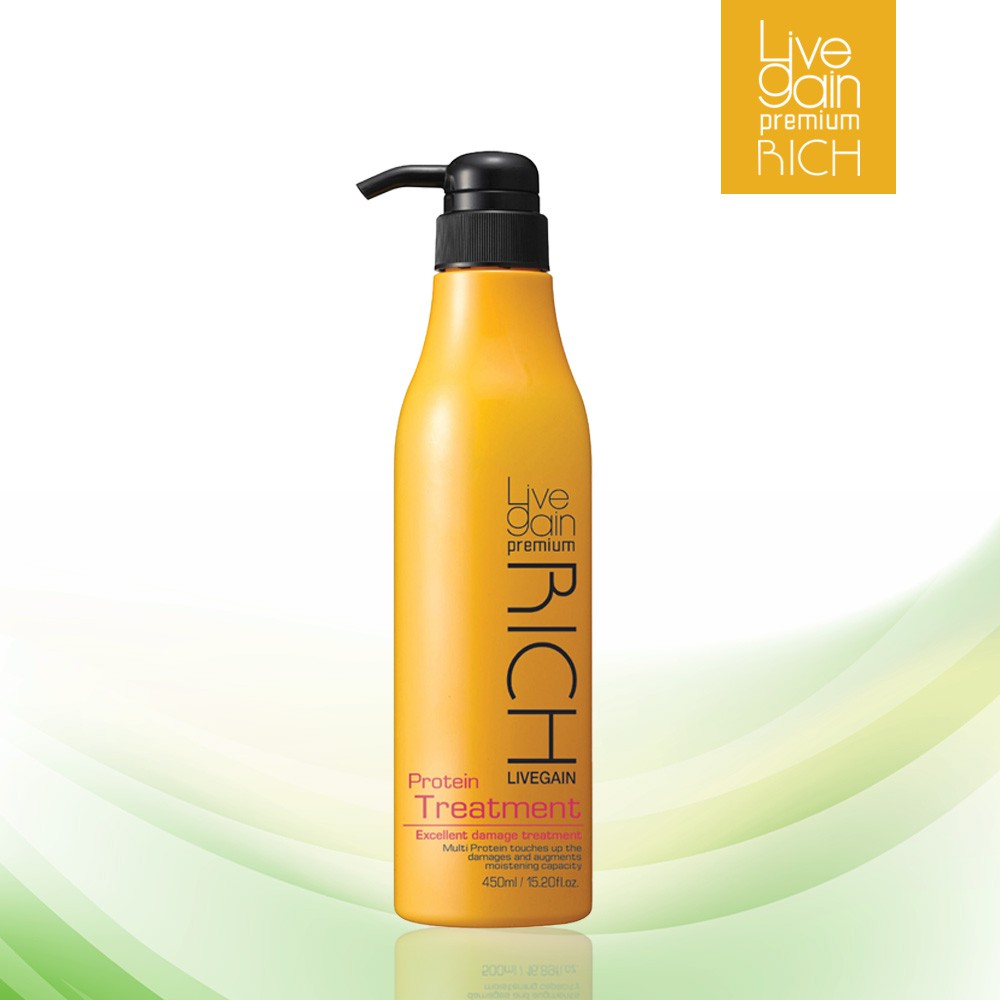 Hấp Dầu Livegain Premium Rich Protein Treatment 500ml Hàn Quốc