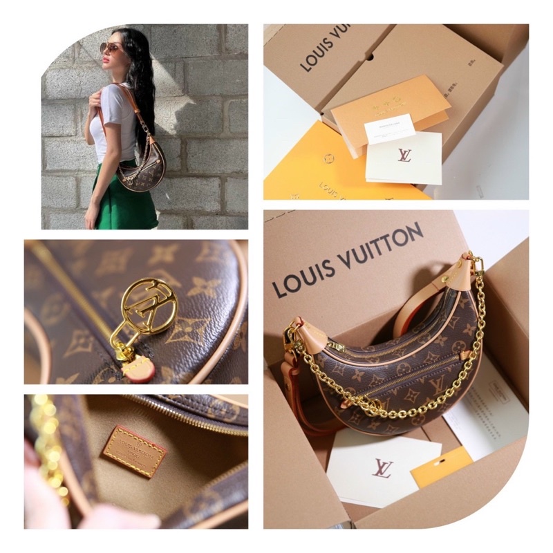 Túi LV Loop full2box nam châm cacton phụ kiện đẹp hai quai da đanh nét♥️