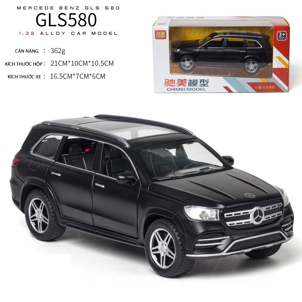 Xe mô hình Mercedes GLS 580 lỉ lệ 1:32 sang trọng, lịch lãm