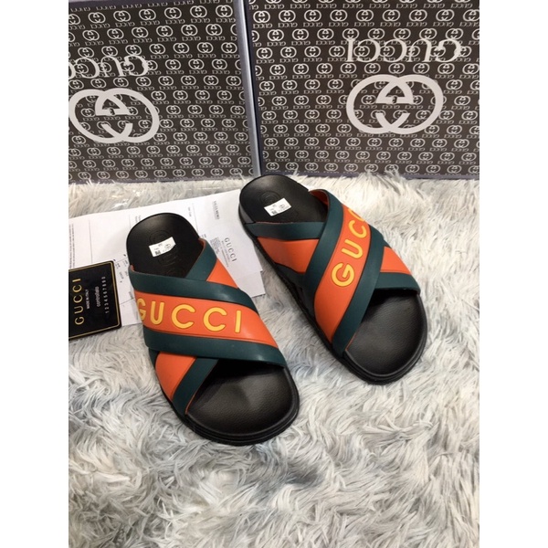 🔥FREE SHIP🔥Dép quai chéo GC - Dép Nam GC - Dép GC Fullbox Bill hàng cao cấp có sẵn !!