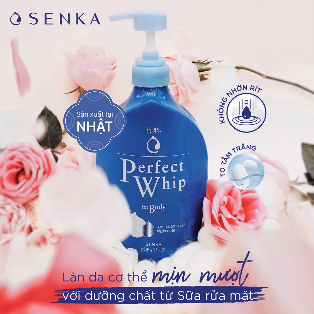 Sữa Tắm Dưỡng Ẩm Senka Perfect For Body 500ml