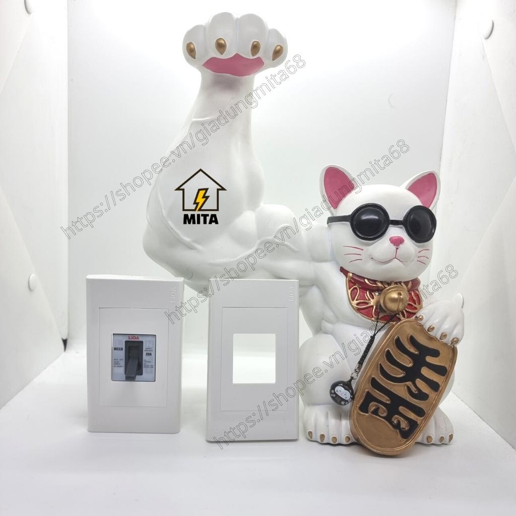 Mặt và Hộp chứa aptomat LiOA dùng cho át đơn, át đôi, át khối - MITA