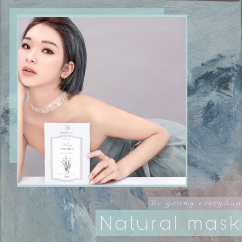 MASK TẢO BIỂN LEMONBEAUTY XẢ LỖ NGHỈ BÁN, BAO CHECK