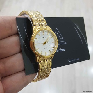 Đồng hồ nam nữ Halei mặt tròn chính hãng chống nước