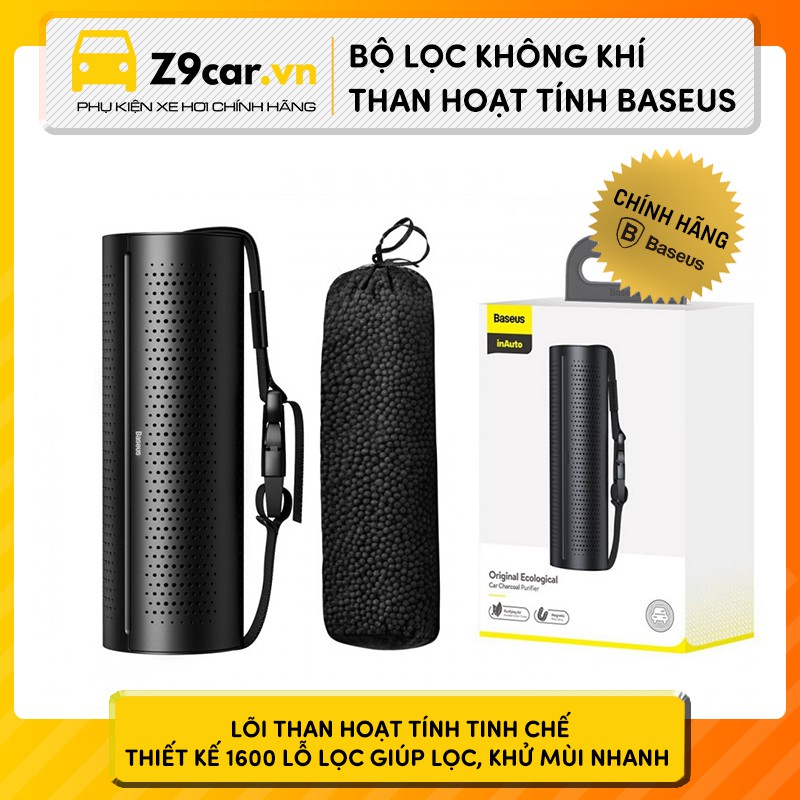 Bộ lọc không khí Than hoạt tính Baseus - khử mùi hôi, ẩm mốc, khói bui trong ô tô