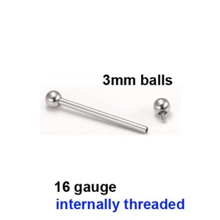Bi khuyên Titan threaded 16G