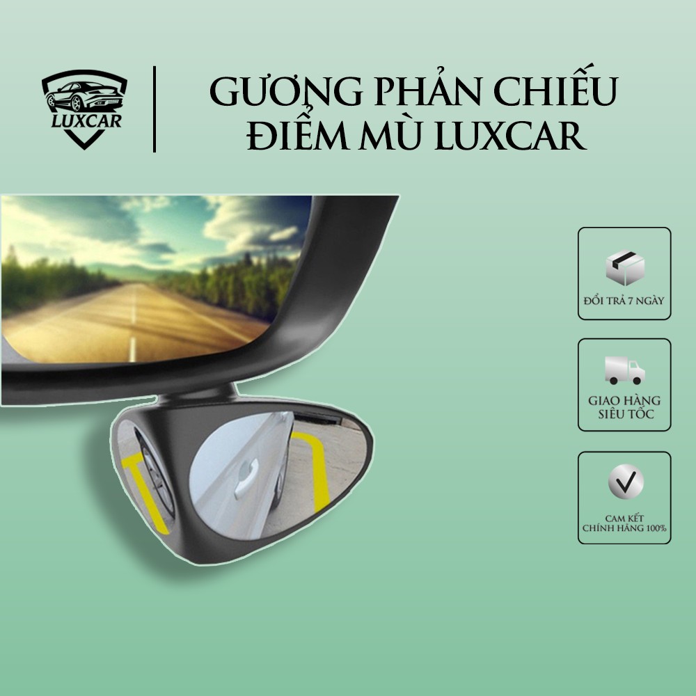 Gương phản chiếu điểm mù LUXCAR chuyên dụng chất lượng cao dành cho ô tô