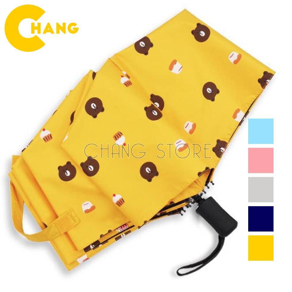 Ô, Dù Hình Gấu Mẫu Mới Dễ Thương Tiện Dụng