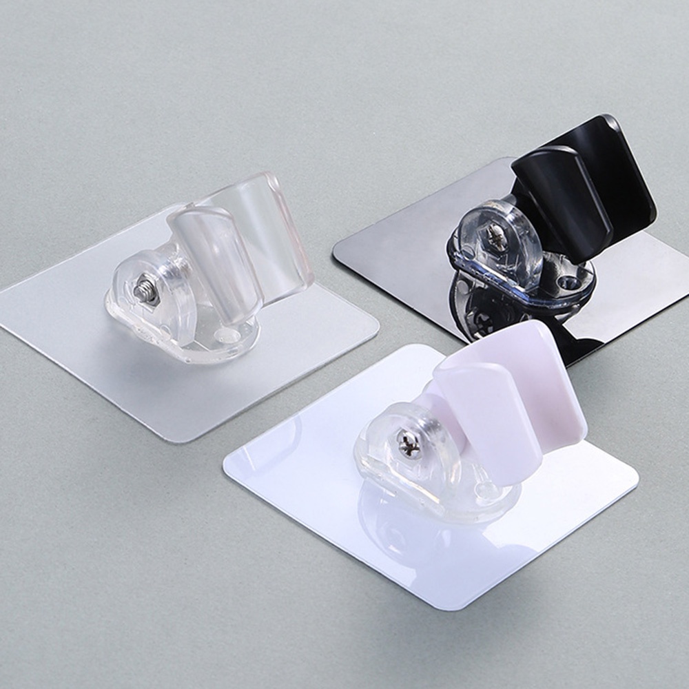 Cod Qipin 1pc 90° Giá Đỡ Vòi Hoa Sen Gắn Tường Tự Dính Có Thể Điều Chỉnh Tiện Dụng Cho Nhà Tắm