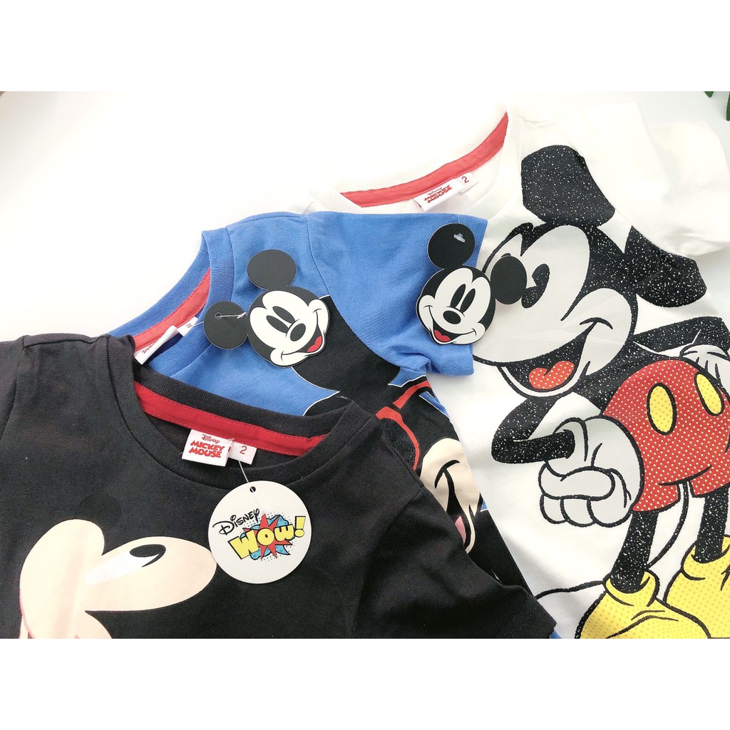 [Mã SKAMCLU8 giảm 10% cho đơn từ 100K] Áo thun bé trai, áo cotton Mickey dư xịn ACP01