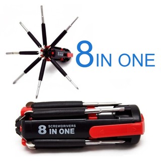 Bộ tua vít 8 in 1 có đèn led