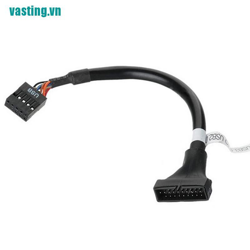 Cáp Chuyển Đổi V 19 / 20 Pin Usb 3.0 Female Sang 9 Pin Usb 2.0 Male