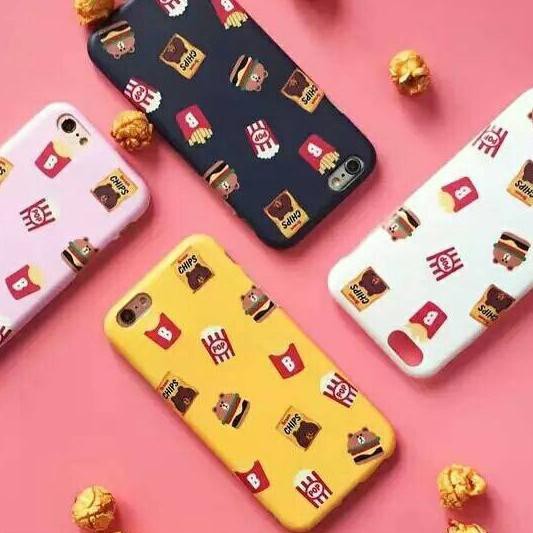 ♬ Ốp Lưng Tpu + Pc Chống Trầy Xước In Hình Heo Con Xinh Xắn Cho Iphone 4 5 5s 5c 6 7 Plus Oppo F1 F1S S A37 A3 ☼
