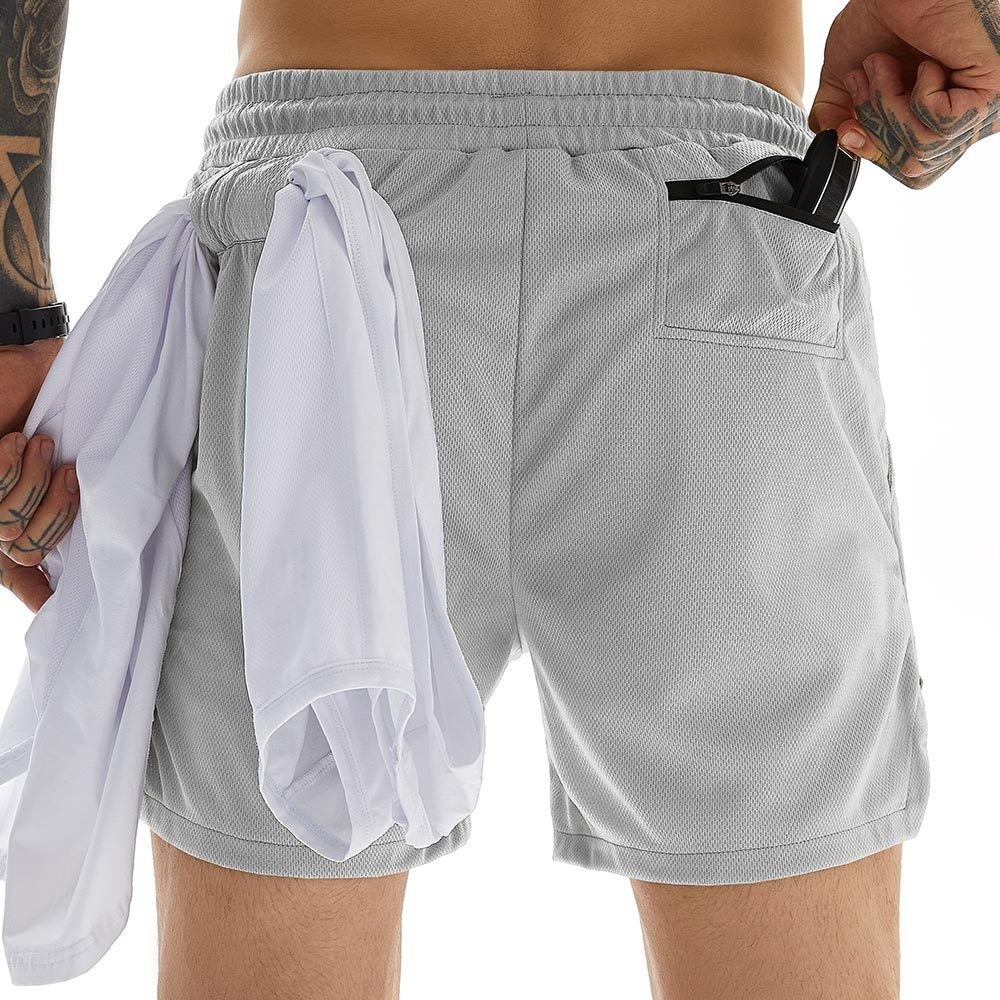 Quần Short Thể Thao Thoáng Khí Nhanh Khô Cho Nam YKD