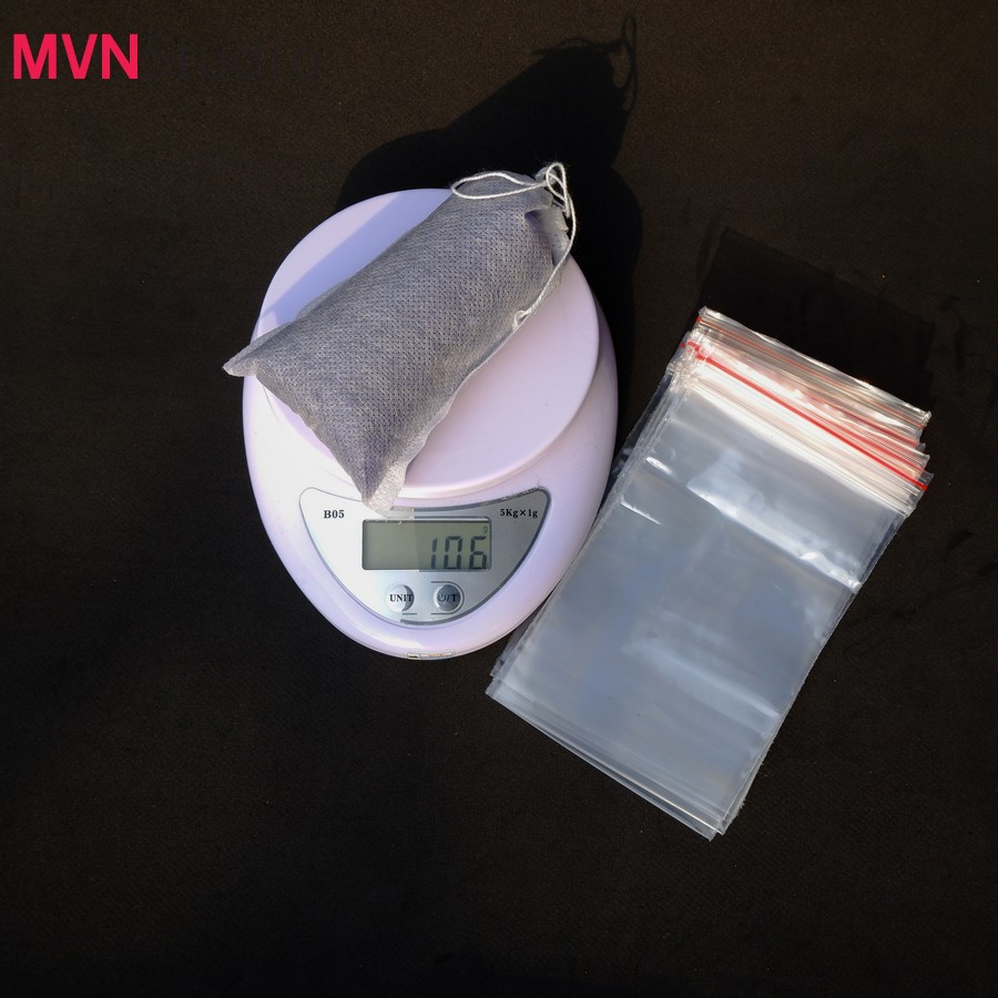 Gói 100g và 200g hạt chống ẩm, hạt hút ẩm màu xanh cho máy ảnh - MVN Studio