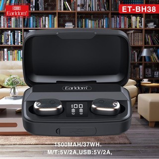 [Mã 99ELHA giảm 7% đơn 300K] Tai Nghe Bluetooth True Wireless Earldom ETBH38