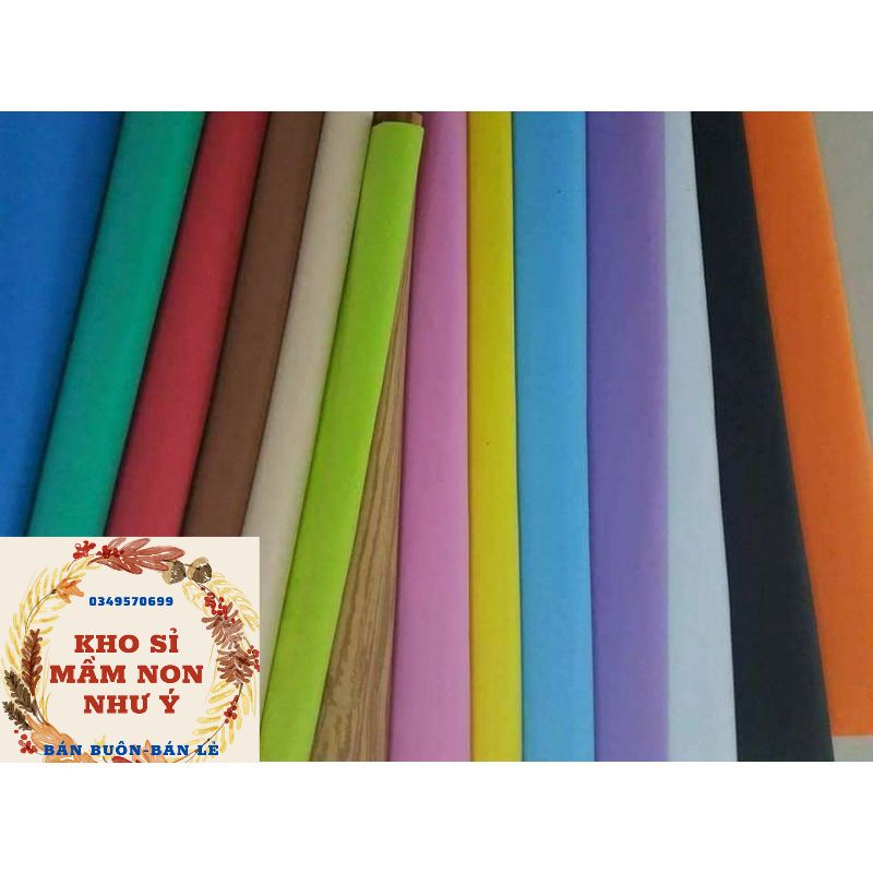 Xốp 2 li 50x80cm làm đồ trang trí mầm non 🌻Kho Sỉ mầm non Như Ý 🌻