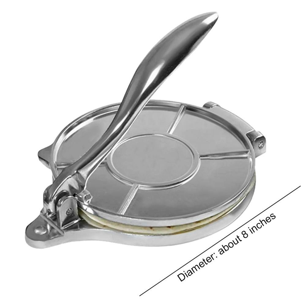 Dụng Cụ Làm Bánh Tortilla 8 Inch Bằng Nhôm Có Thể Gấp Gọn Tiện Dụng