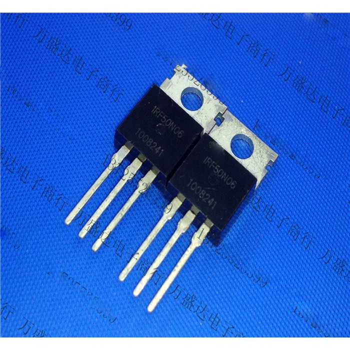 10 Cái / lốc IRF50N06 50N06 TO-220 Mới nguyên bản