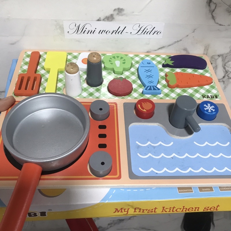 Đồ chơi nấu ăn bằng gỗ cho bé gái