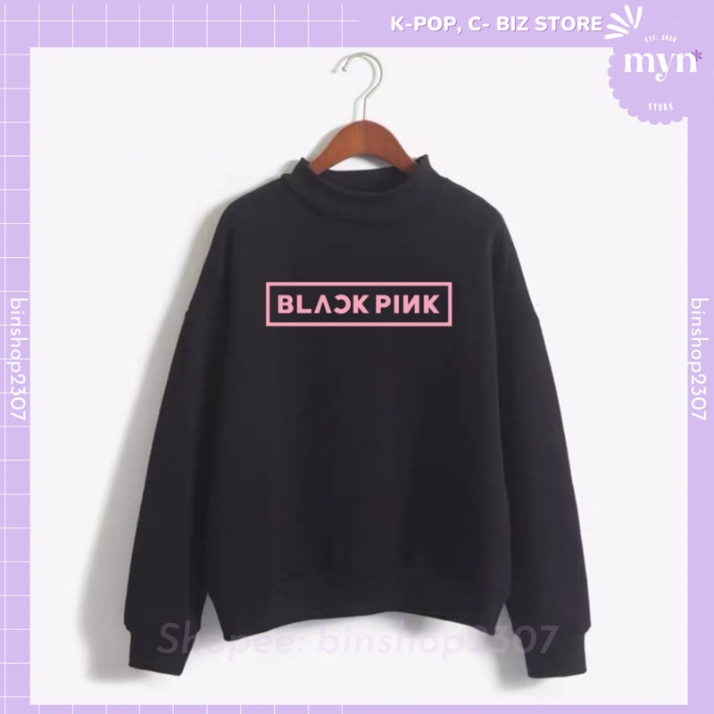 [ SIÊU RẺ] Áo Sweater Dài Tay BlackPink Nam Nữ Đủ Size Cực Đẹp