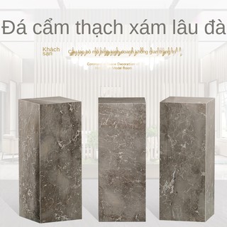Đồ thủ công bằng đá cẩm thạch, Cọc đá, Bệ điêu khắc nghệ thuật, Tác phẩm lâu đài xám Trang trí chân đế đỡ