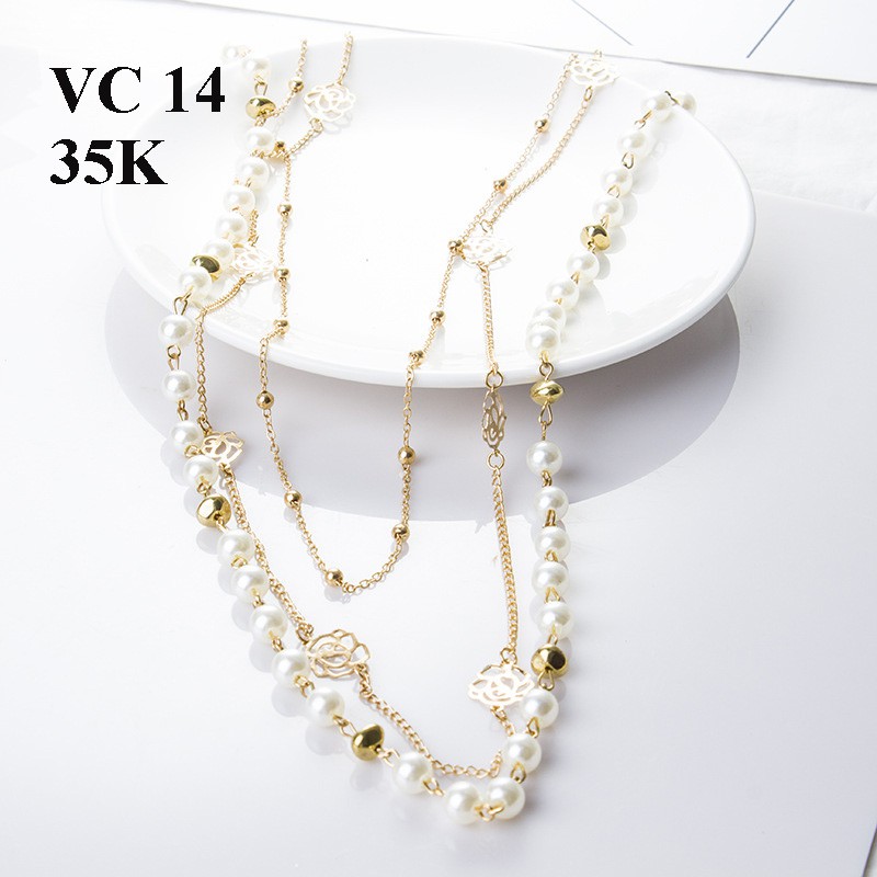 bộ vòng cổ hoa tai