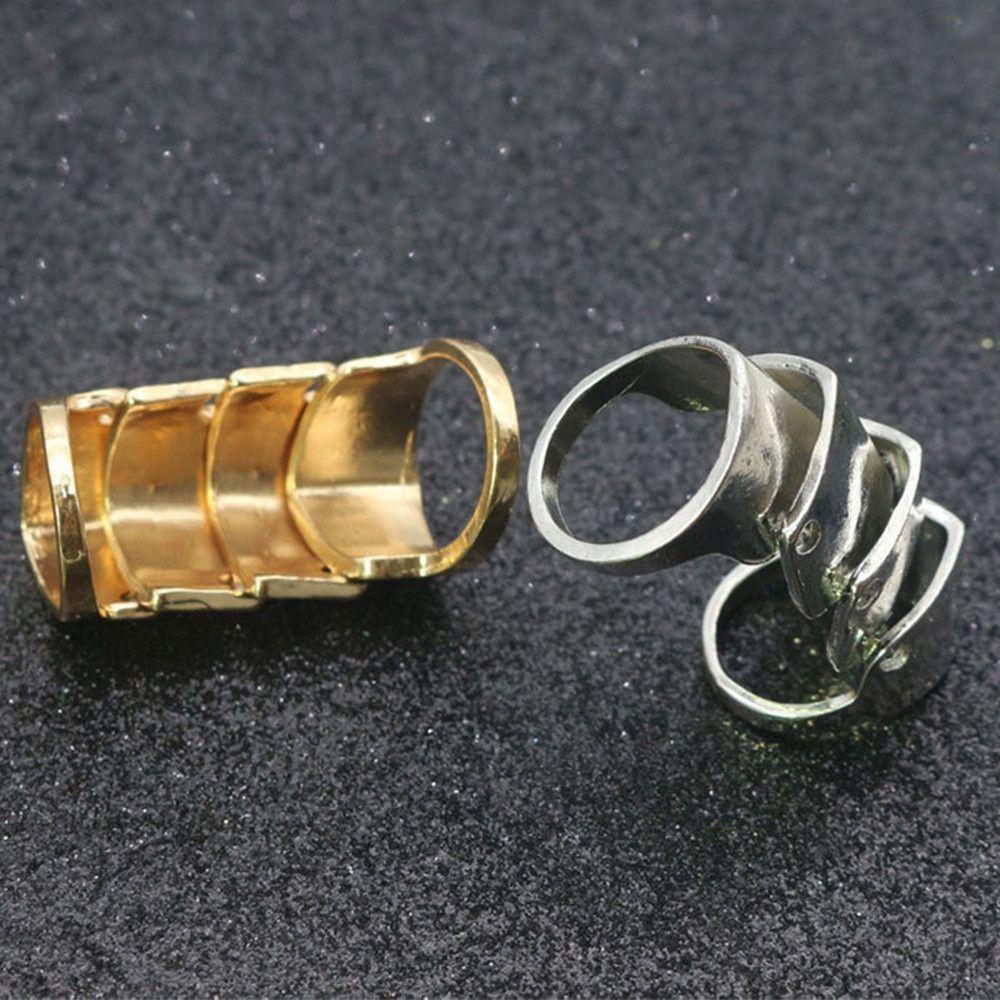 Nhẫn Đeo Khớp Ngón Tay 4 Bước Phong Cách Punk Cổ Điển