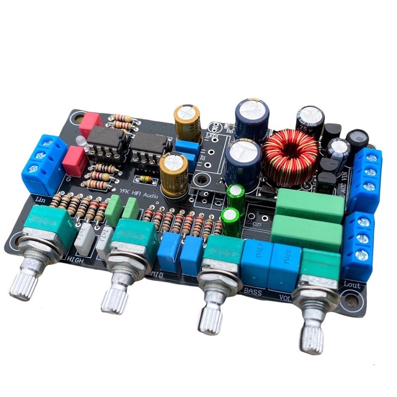 Mạch pre2604 kèm cặp Opa2604AQ (UK)