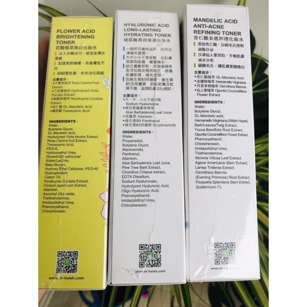 Toner các loại 120ml