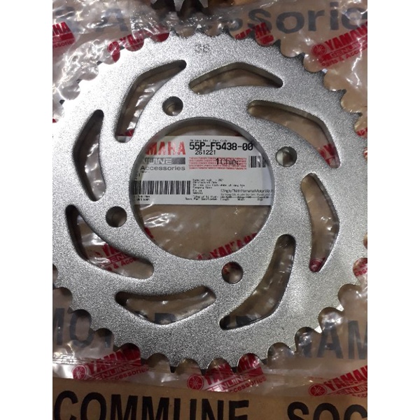 Bộ đĩa và nhông tải Exciter 5số Yamaha