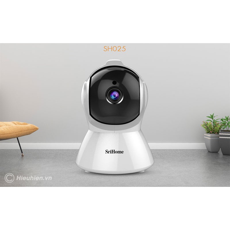 [Mã 11ELSALE hoàn 7% đơn 300K] Camera Srihome SH025 Siêu Nét - 2.0mp FHD 1080P - Đàm thoại 2 chiều | BigBuy360 - bigbuy360.vn