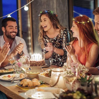 7 vòng hoa đèn LED 10 bóng đội đầu