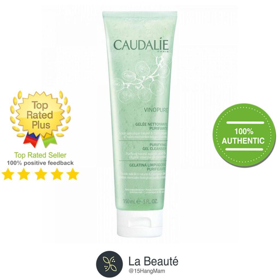 Caudalie Vinopure Purifying Gel Cleanser - Sữa Rửa Mặt Se Nhỏ Lỗ Chân Lông 150ml