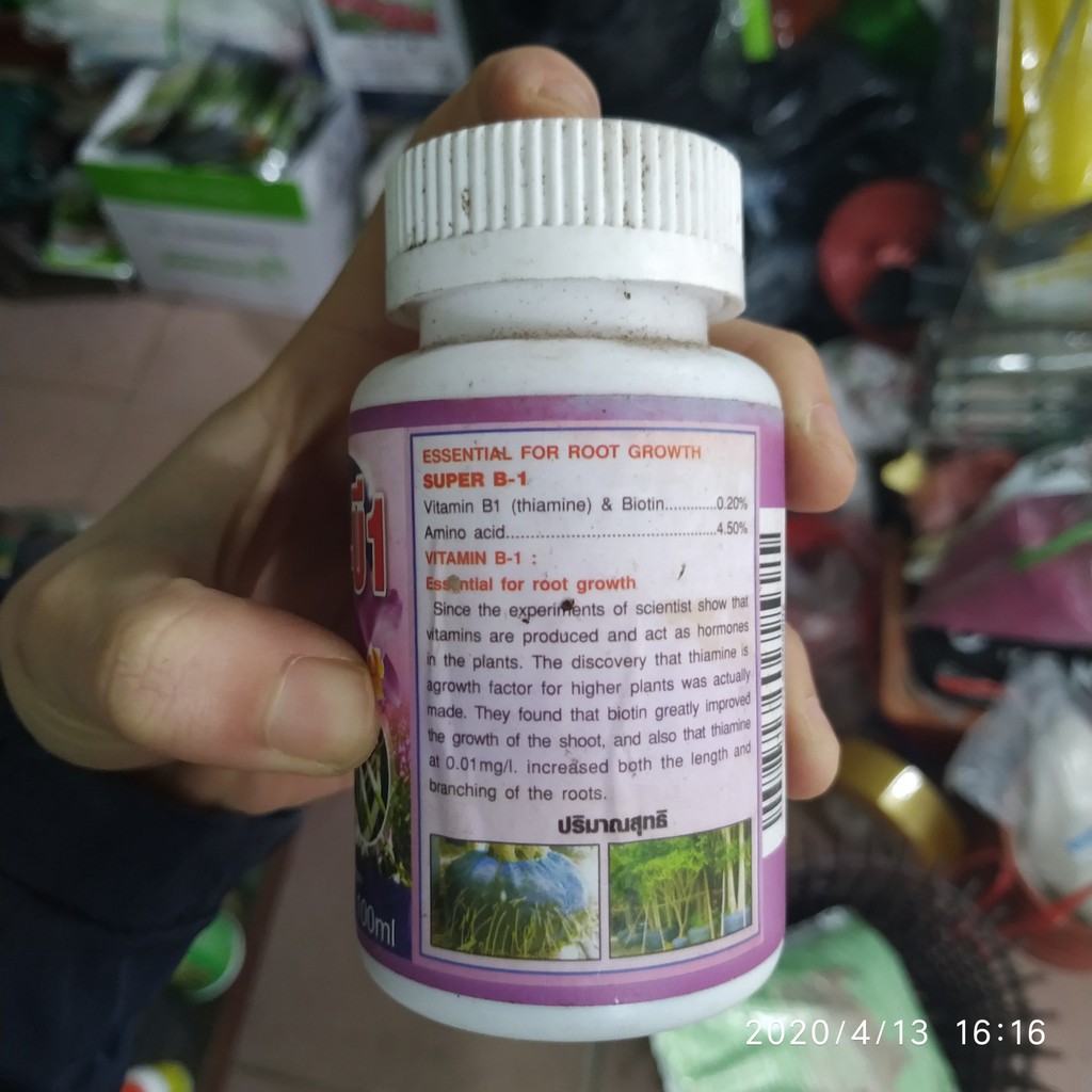 Phân bón lá cao cấp Grofer B1 Thái Lan cho lan 100ml