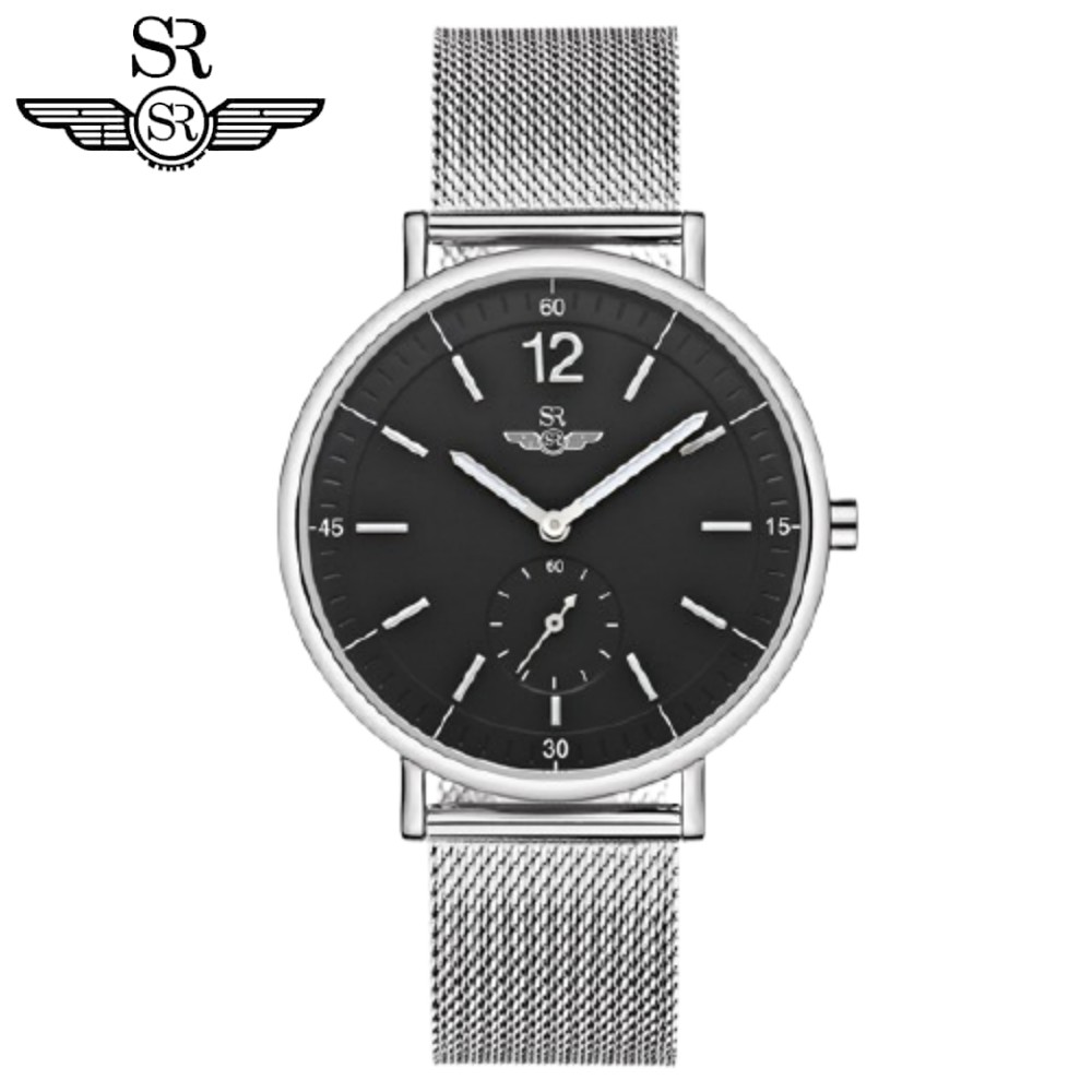 Đồng hồ nam SRWATCH SG2087.1101 mặt kính và nắp sau làm bằng Sapphire chống trầy chố