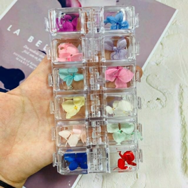 Hoa khô lụa cánh to