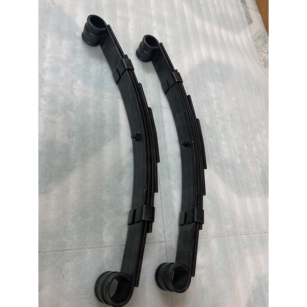 Cặp Nhíp tàu 5 lá dài 54cm dùng ráp xe 3 bánh, xe 4 bánh,xe lôi,dài 54cm,rộng 5cm,5 lá ,tải trọng 600kg)