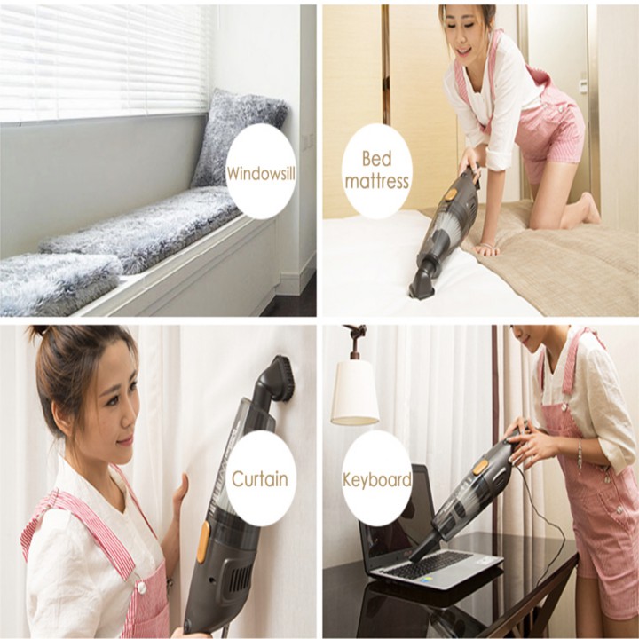 Hút bụi cầm tay Xiaomi Deerma công nghệ mới HEPA Steel Filter | BigBuy360 - bigbuy360.vn