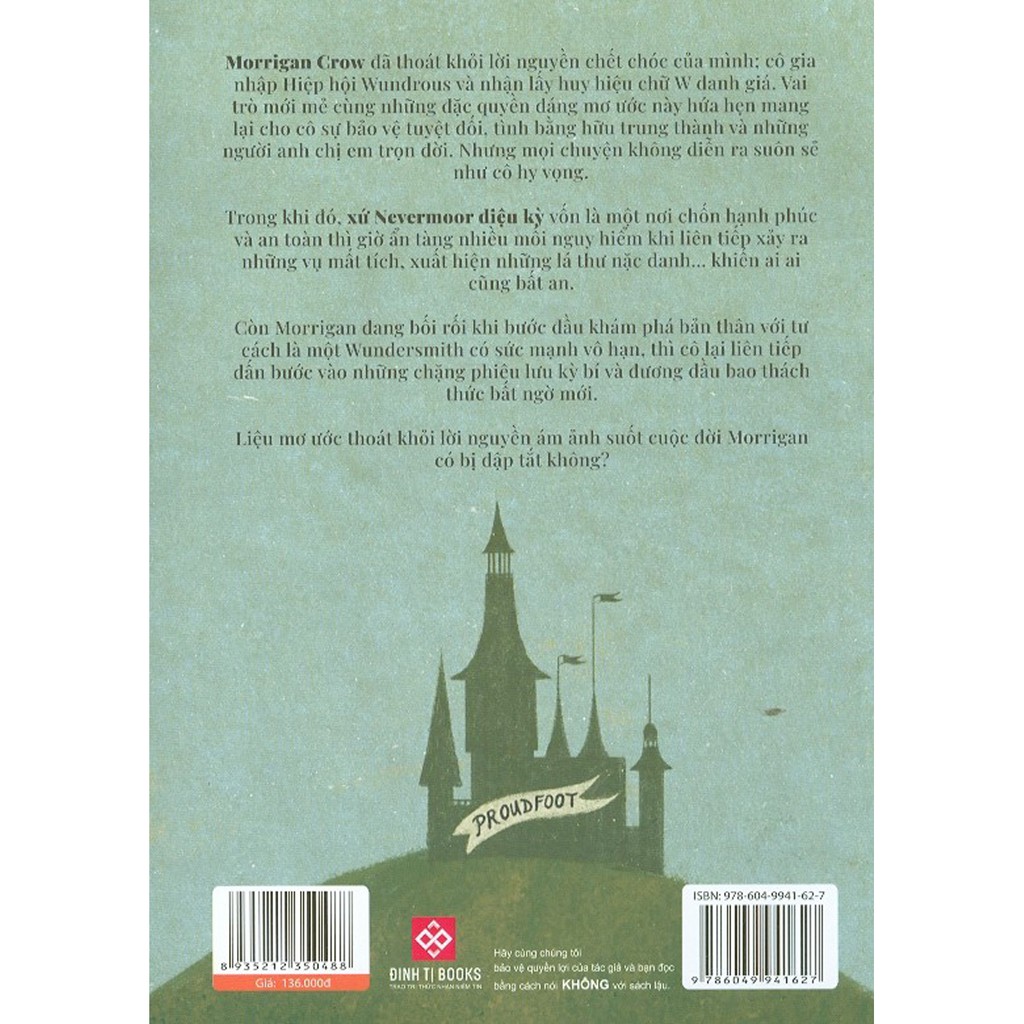 Sách - Xứ Nevermoor Diệu Kỳ - Morrigan Và Lời Triệu Hồi Của Wundersmith